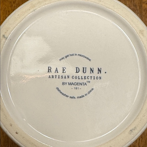 Rae Dunn Cream Ceramic Drink Pitcher. 52oz. Capacity. - Picture 6 of 6